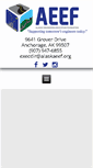 Mobile Screenshot of alaskaeef.org